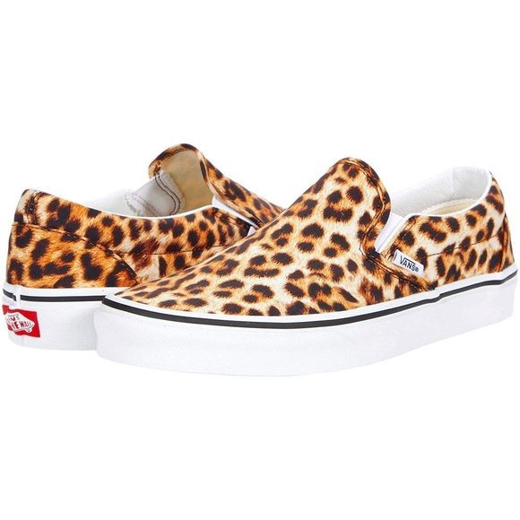 Vans Shoes - Vans womens leopard animal print slip on shoes